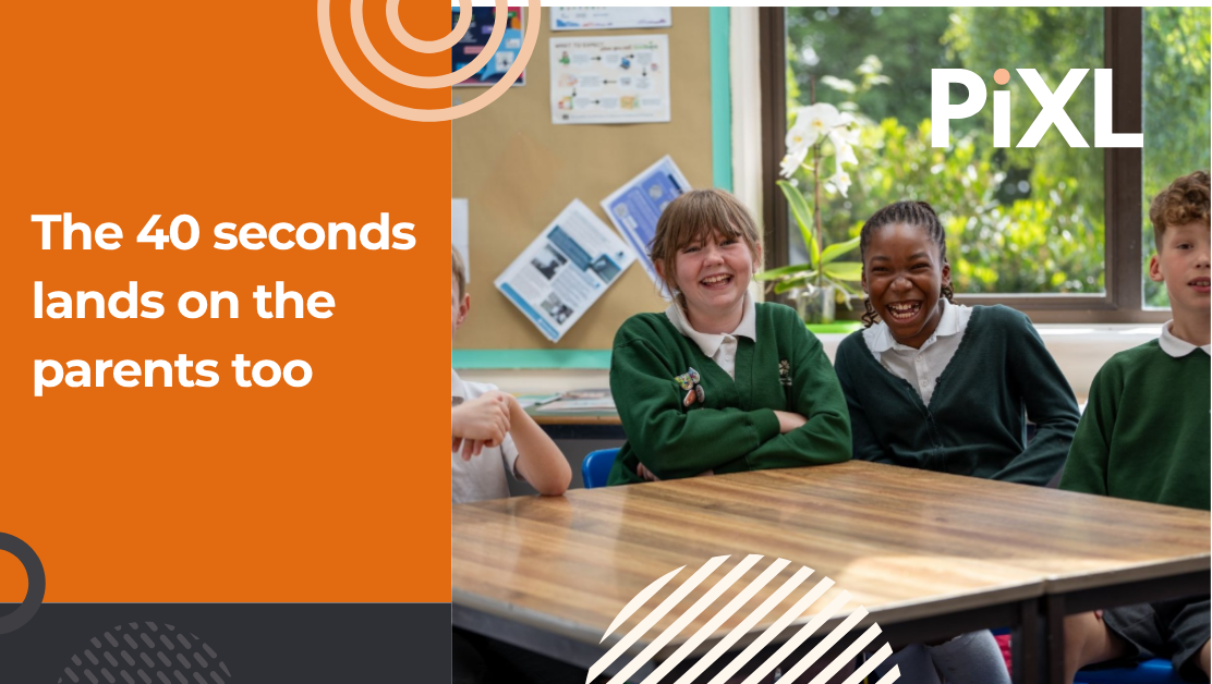 The 40 seconds lands on the parents too 
